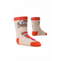 ABS Socken Alpaka orange...