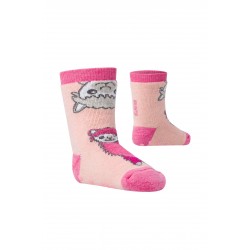 ABS Socken rosa mit...