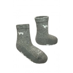 Kinder ABS Socke grau 15 - 29